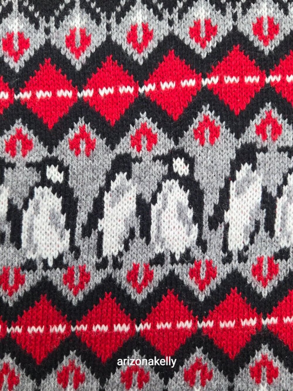 NWT Fair Isle Penguin Pals Scarf Vera Bradley Bird - Picture 3 of 9